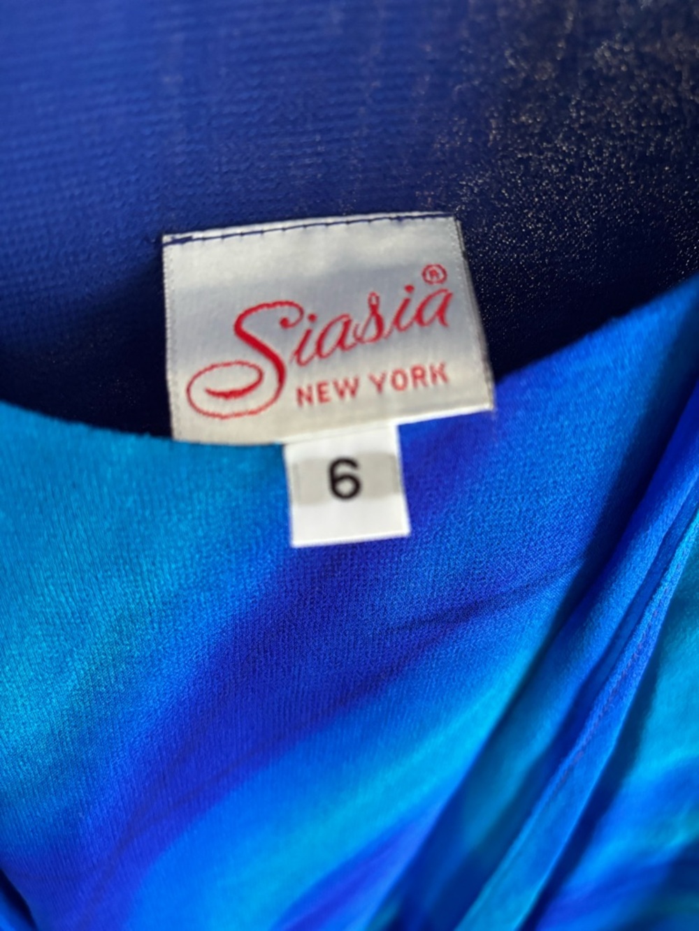 Siasia New York Blue Ombre Dress